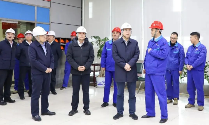 江蘇省國資委領(lǐng)導到徐礦督導檢查安全穩定工作